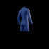 The One Longarm Shorty 3/2mm Zipfree 2024 - Blue